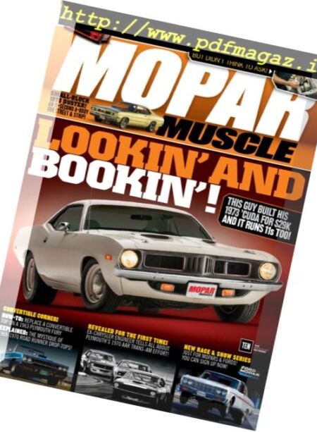 Mopar Muscle – December 2016 Cover