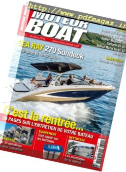 Moteur Boat Magazine – Octobre 2016