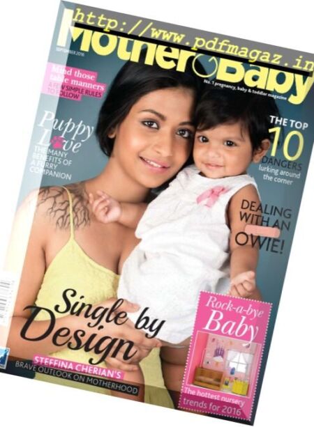 Mother & Baby India – September 2016 Cover