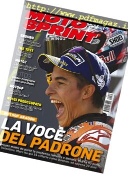 Moto Sprint – 27 Settembre 2016