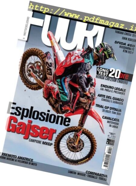 Motociclismo Fuoristrada – Ottobre 2016 Cover