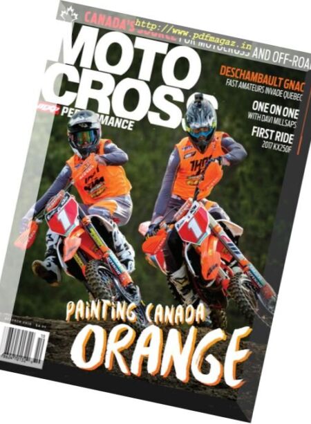 Motocross Performance – October 2016 Cover