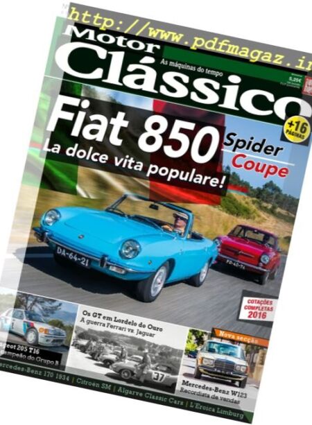 Motor Classico – Agosto-Setembro 2016 Cover
