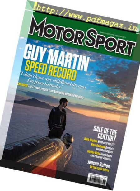Motor Sport – November 2016 Cover