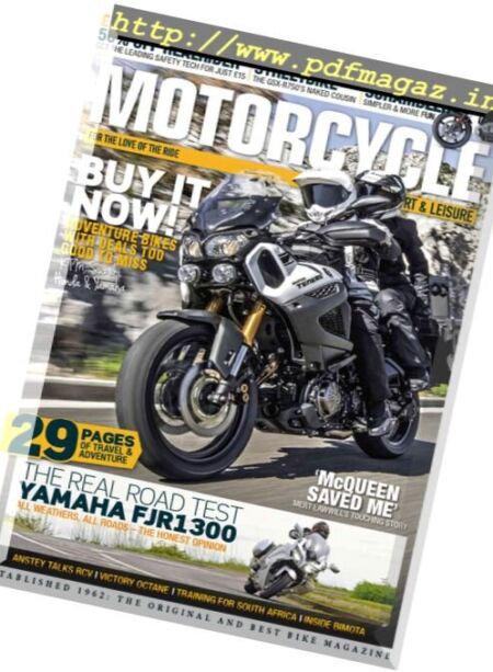 Motorcycle Sport & Leisure – October 2016 Cover