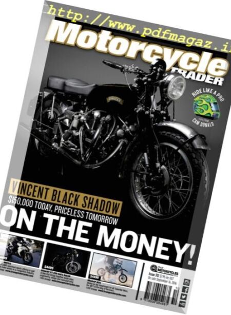 Motorcycle Trader – Issue 312, 2016 Cover