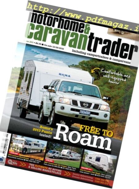 Motorhome & Caravan Trader – Issue 203, 2016 Cover
