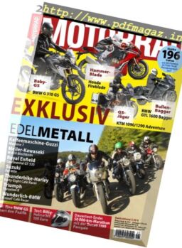 Motorrad – 30 September 2016