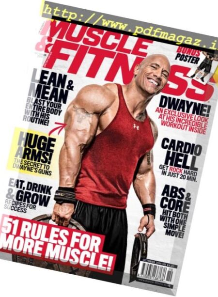 Muscle & Fitness UK – October 2016 Cover