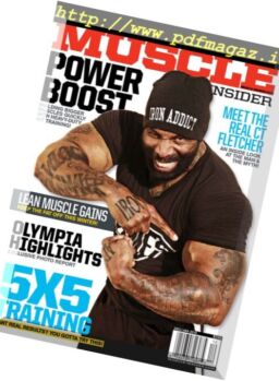 Muscle Insider – December 2014 – January 2015