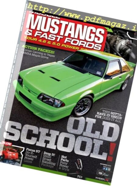 Muscle Mustangs & Fast Fords – November 2016 Cover