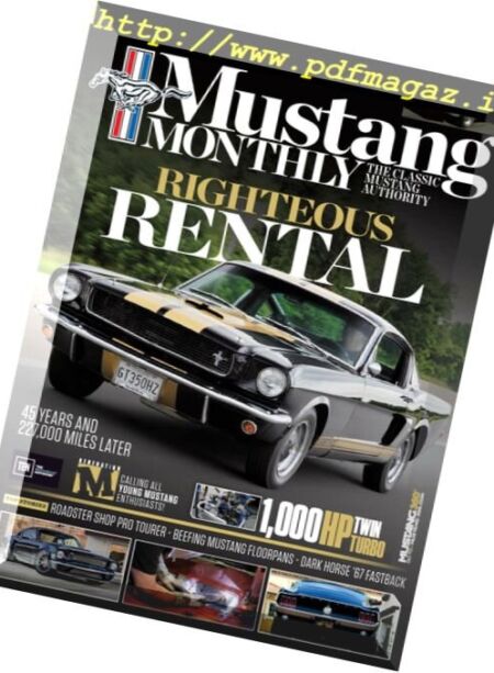Mustang Monthly – October 2016 Cover