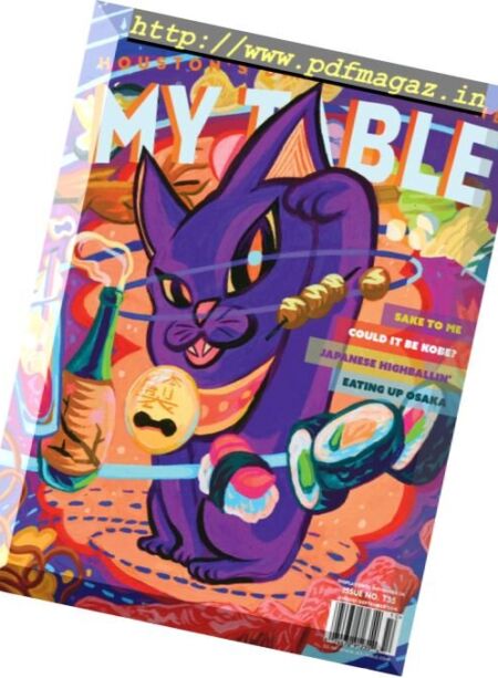 My Table – October-November 2016 Cover