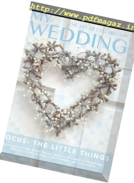 My Wedding – September 2016 Cover