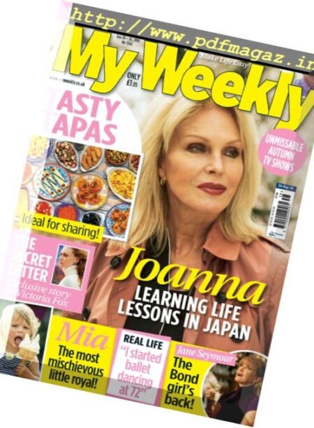 My Weekly – 24 September 2016 Cover