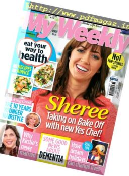 My Weekly – 6 September 2016
