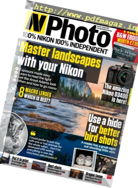 N-Photo UK – October 2016 Cover