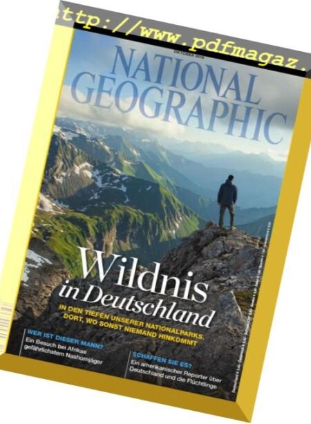 National Geographic Germany – Oktober 2016 Cover