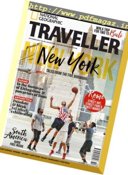 National Geographic Traveller UK – October 2016 Cover