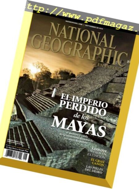 National Geographic USA en Espanol – Septiembre 2016 Cover