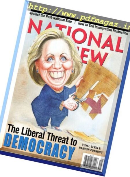 National Review – 26 September 2016 Cover