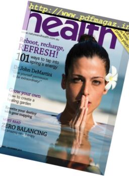 Nature & Health – October – November 2016