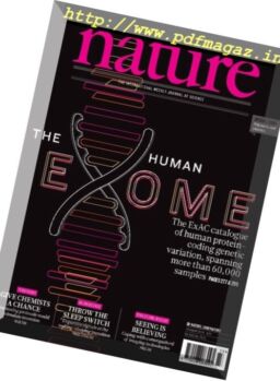 Nature Magazine – 18 August 2016
