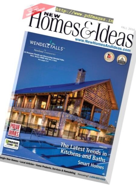 New Homes & Ideas – Fall 2016 Cover