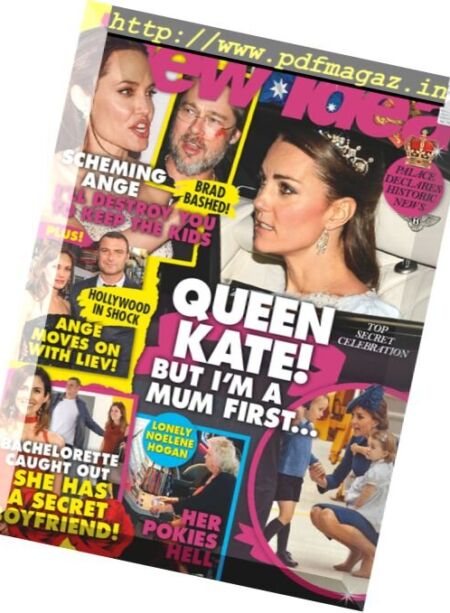 New Idea – 10 October 2016 Cover