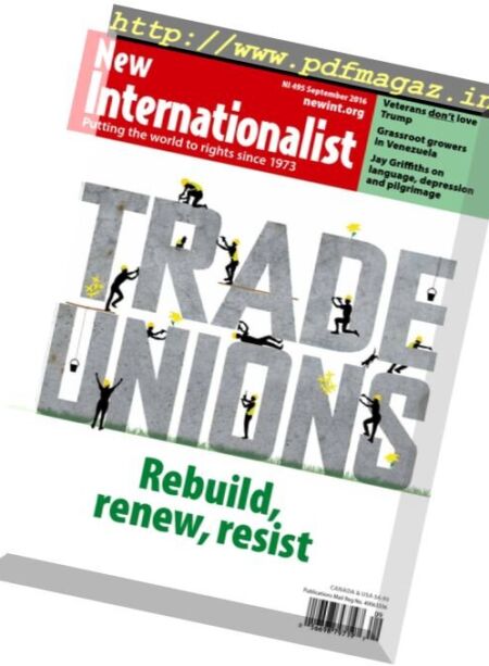 New Internationalist – September 2016 Cover
