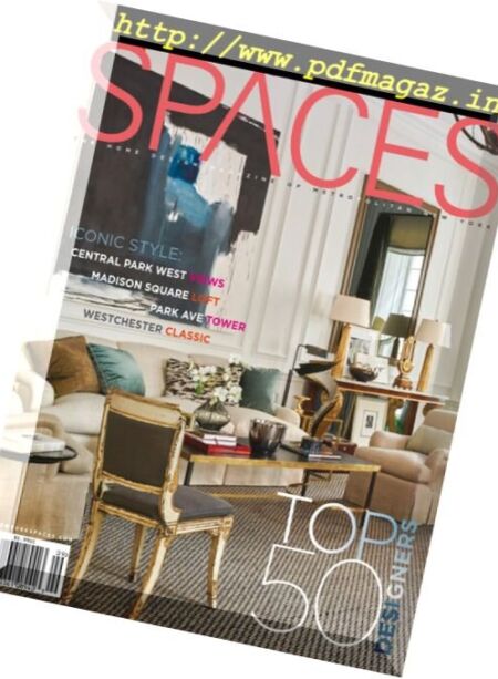 New York Spaces – September 2016 Cover