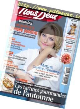 Nous Deux – 6 au 12 Septembre 2016