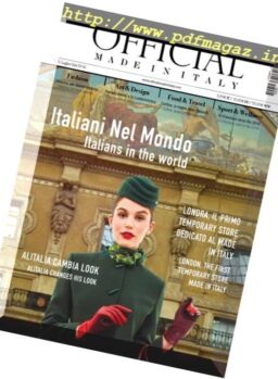 Official Made In Italy – Luglio 2016