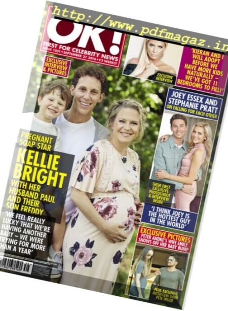 OK! First for Celebrity News – 27 September 2016 Cover