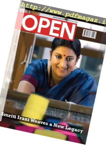 Open Magazine – 19 September 2016 Cover
