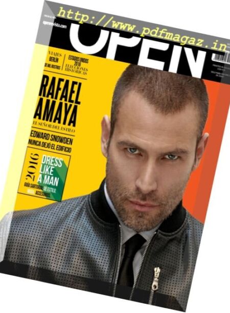 Open Mexico – Septiembre 2016 Cover