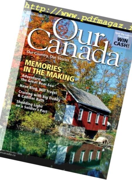 Our Canada – October-November 2016 Cover