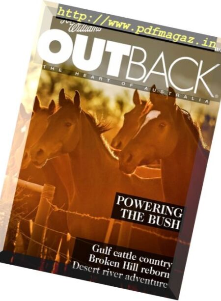 OutBack Magazine – October-November 2016 Cover