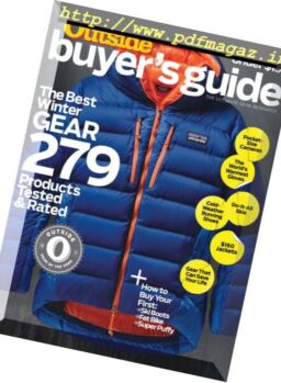 Outside Magazine – Winter Buyers Guide 2017