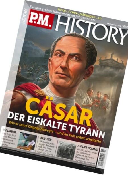 P.M. History – Oktober 2016 Cover