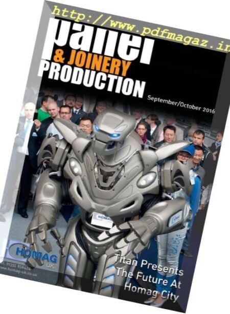 Panel & Joinery Production – September-October 2016 Cover
