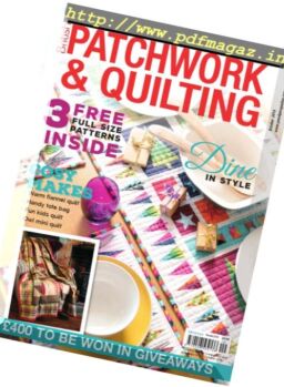 Patchwork and Quilting – October 2016
