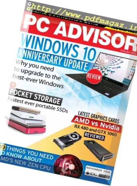 PC Advisor – November 2016 Cover
