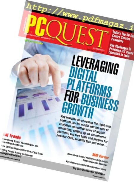 PCQuest – September 2016 Cover