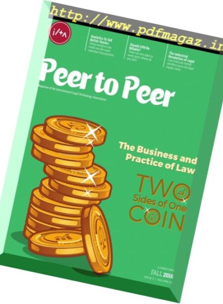 Peer to Peer Magazine – Fall 2016 Cover