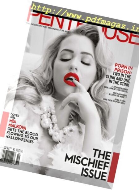 Penthouse USA – October 2016 Cover