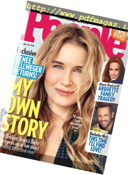 People USA – 26 September 2016 Cover