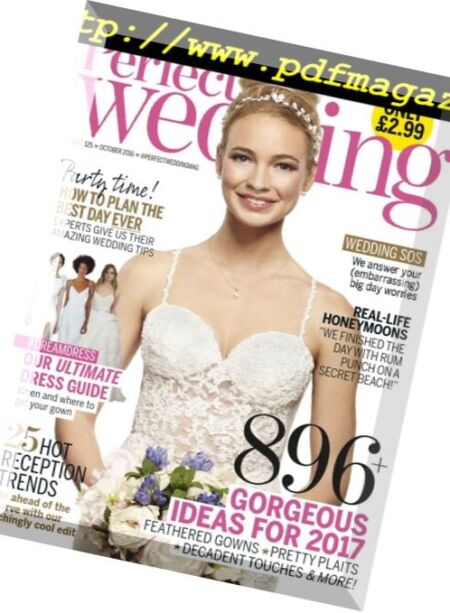 Perfect Wedding – October 2016 Cover