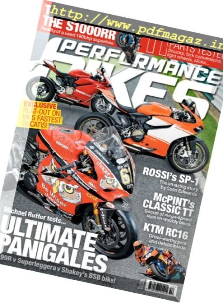Performance Bikes – October 2016 Cover