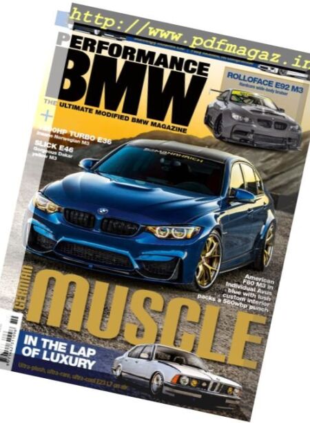 Performance BMW – October 2016 Cover